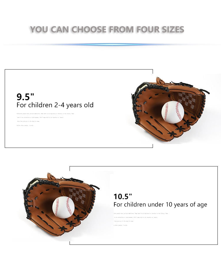 Genuine Leather Baseball Gloves