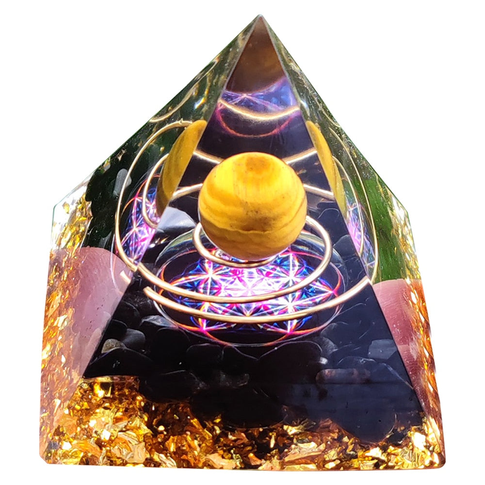 Pyramid Meditation Crystal Crushed Stone