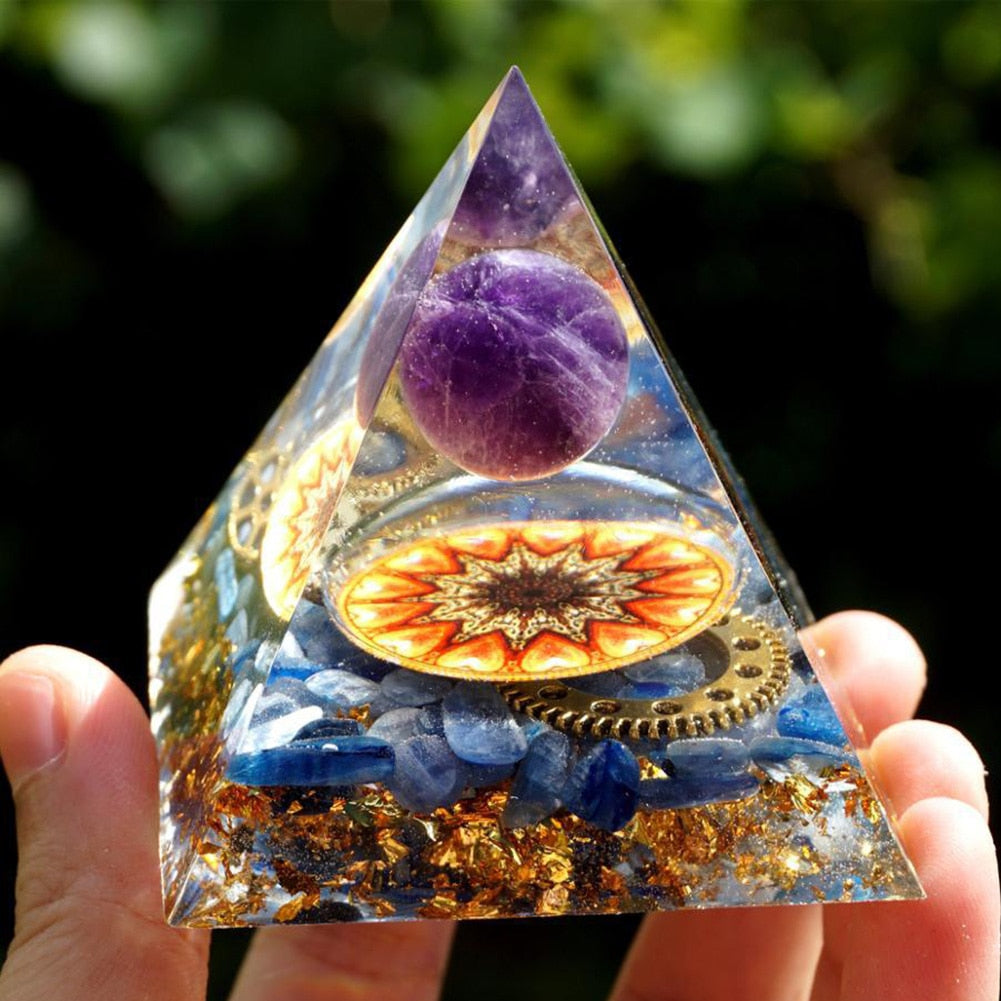 Orgonite Pyramid Crystal Stone