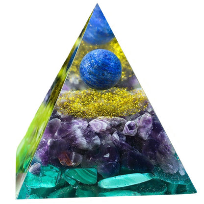 Pyramid Meditation Crystal Crushed Stone