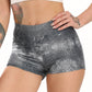 Women's Pattern Printed Scrunch Shorts