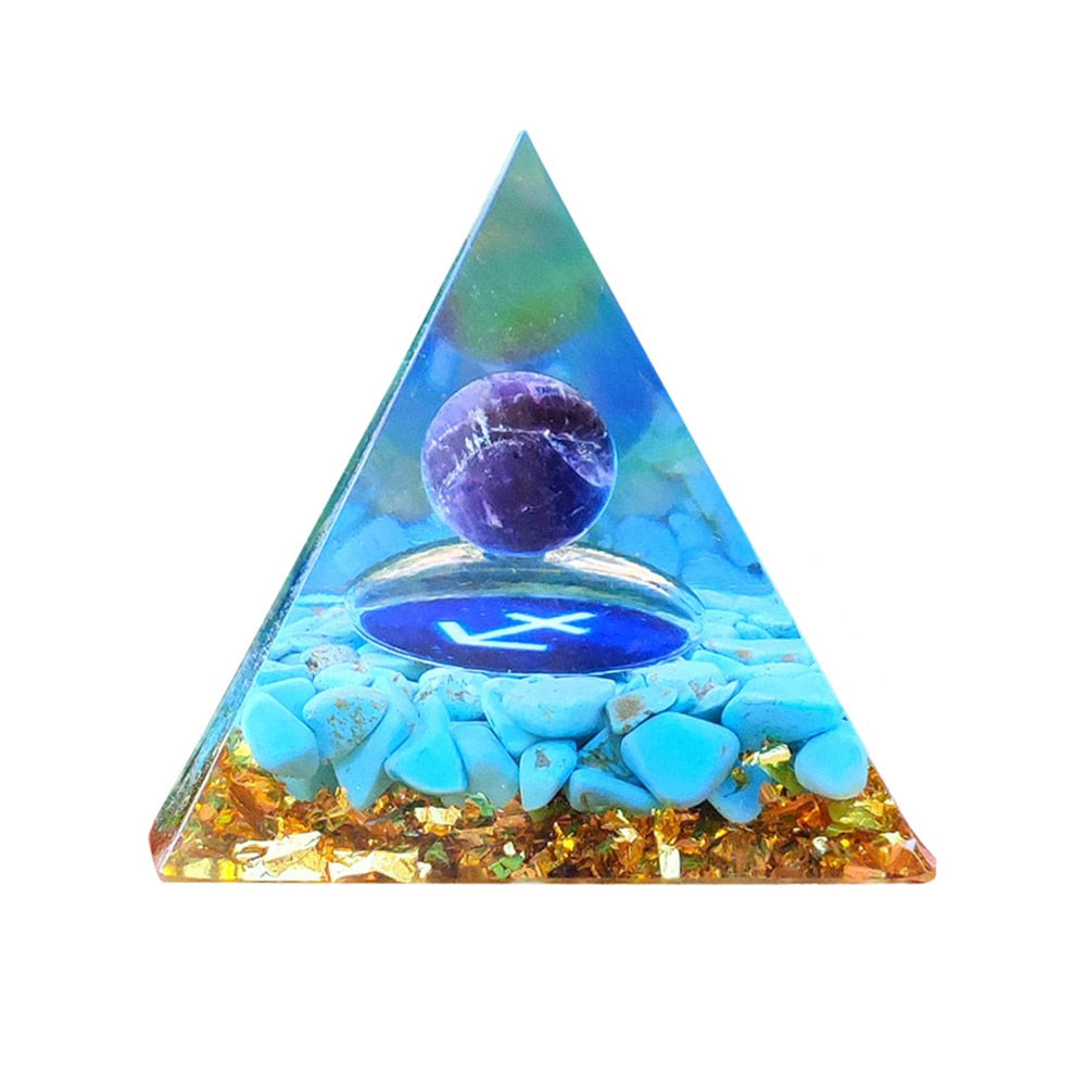 Orgonite Pyramid Crystal Stone