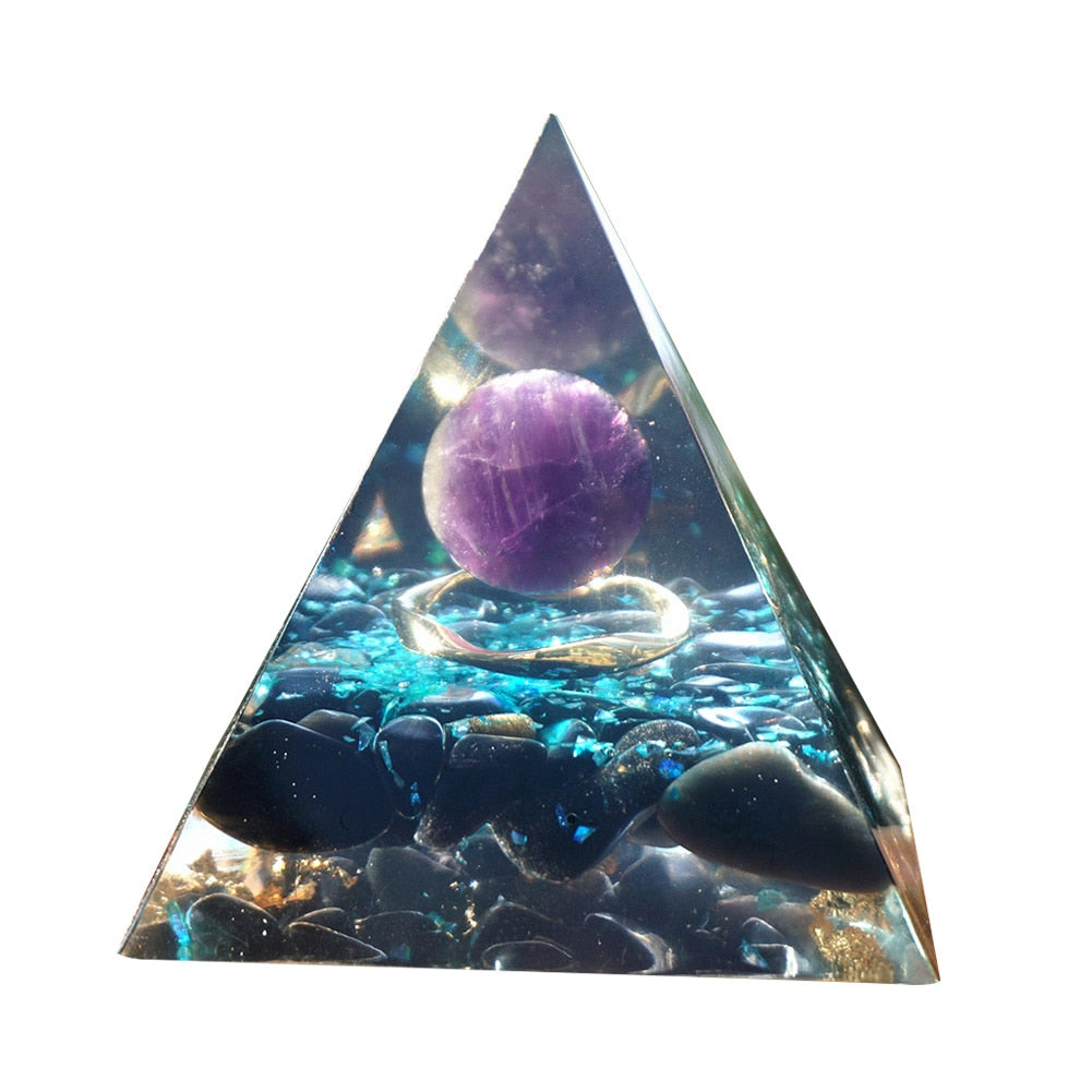 Orgonite Pyramid Crystal Stone