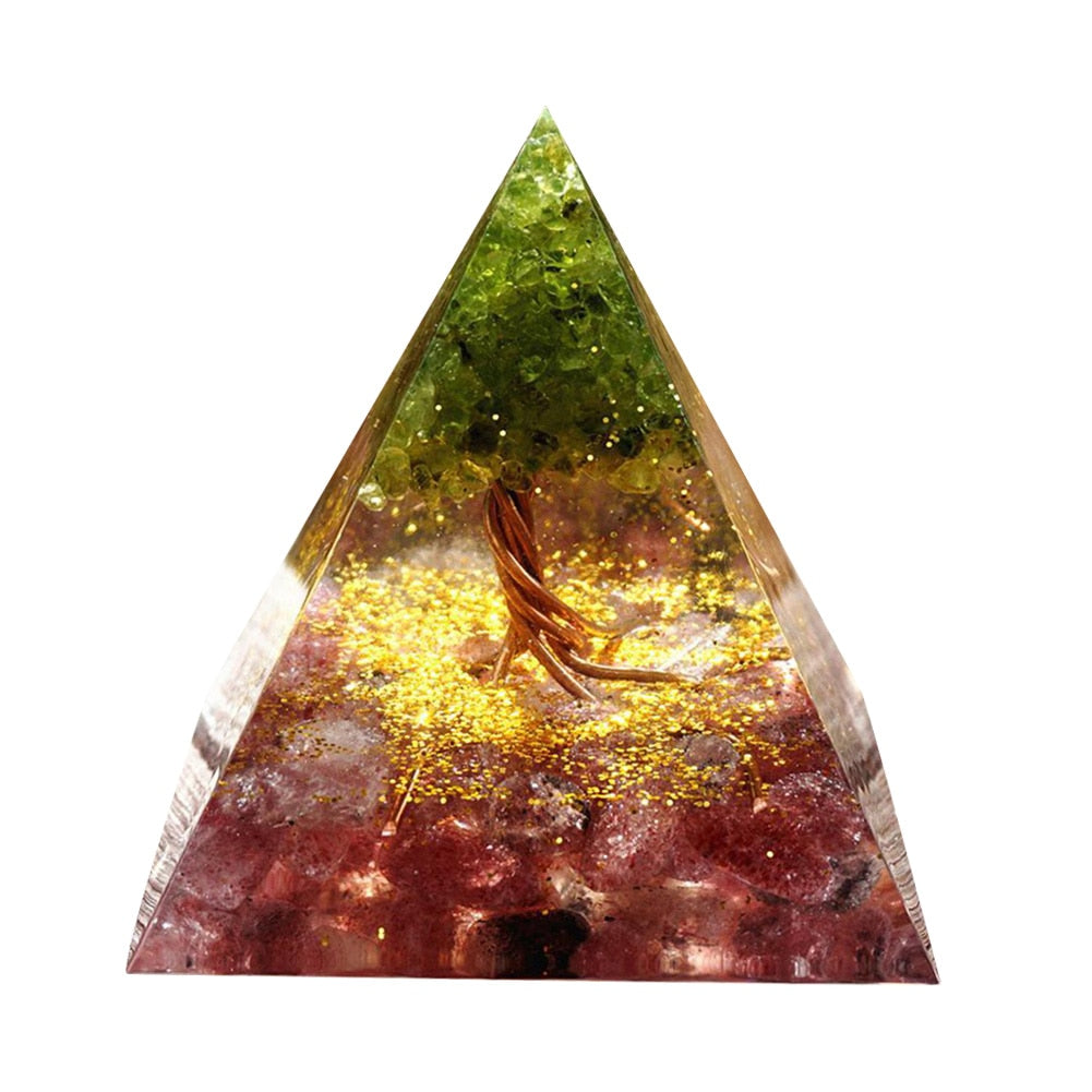 Orgonite Pyramid Crystal Stone