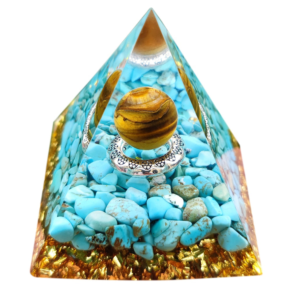 Pyramid Meditation Crystal Crushed Stone