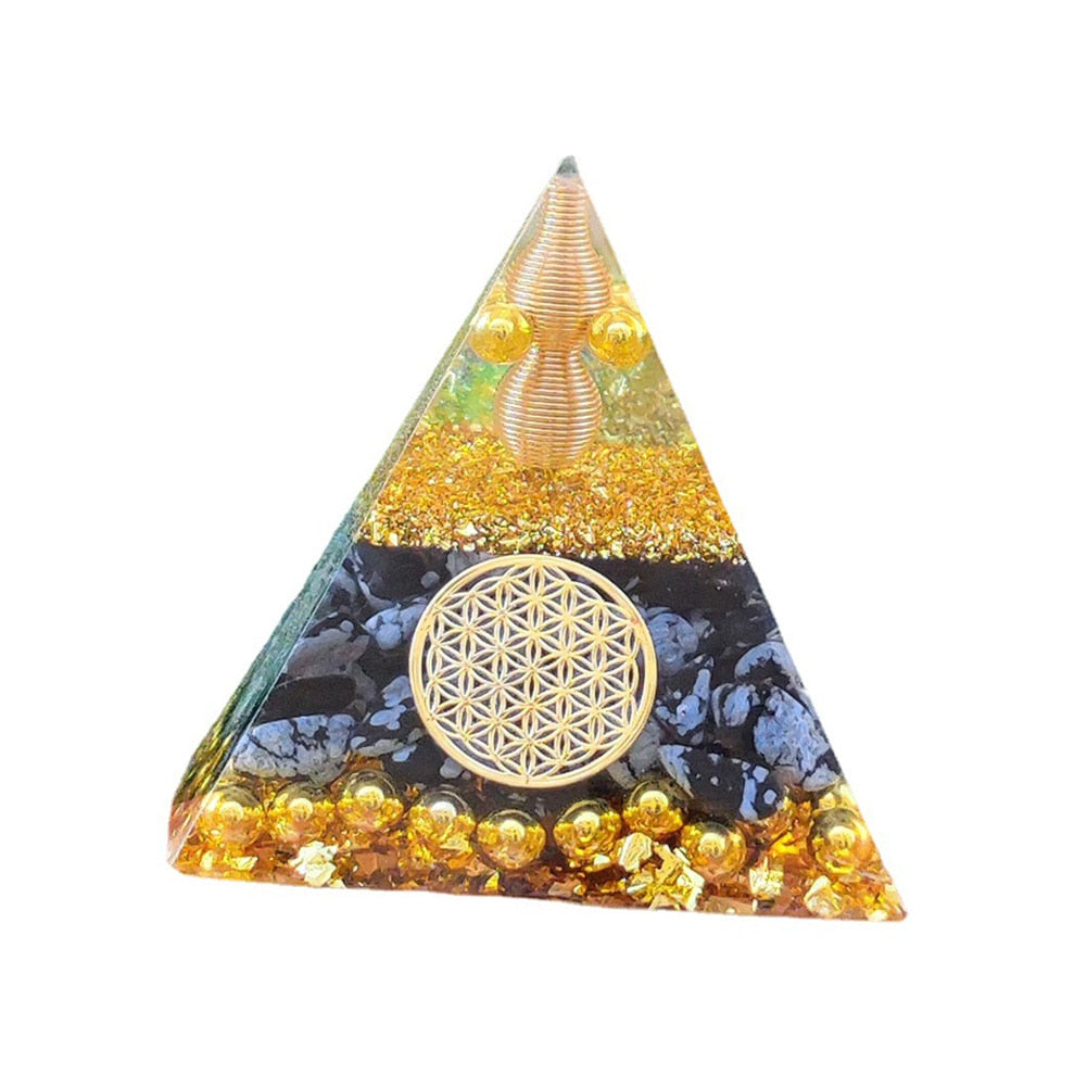 Orgonite Pyramid Crystal Stone