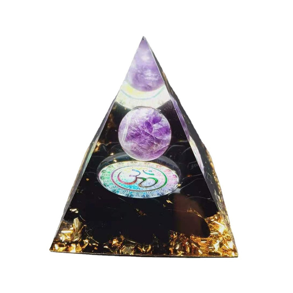 Orgonite Pyramid Crystal Stone