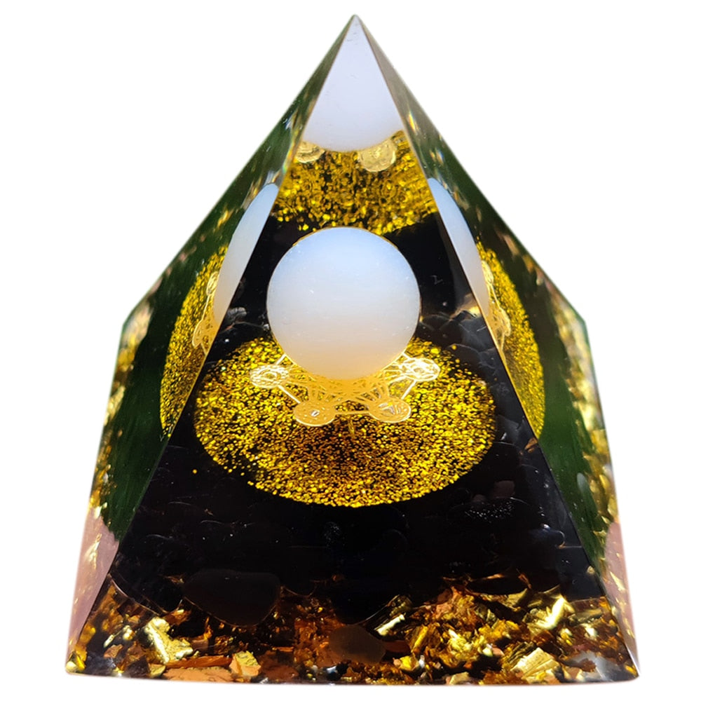 Pyramid Meditation Crystal Crushed Stone