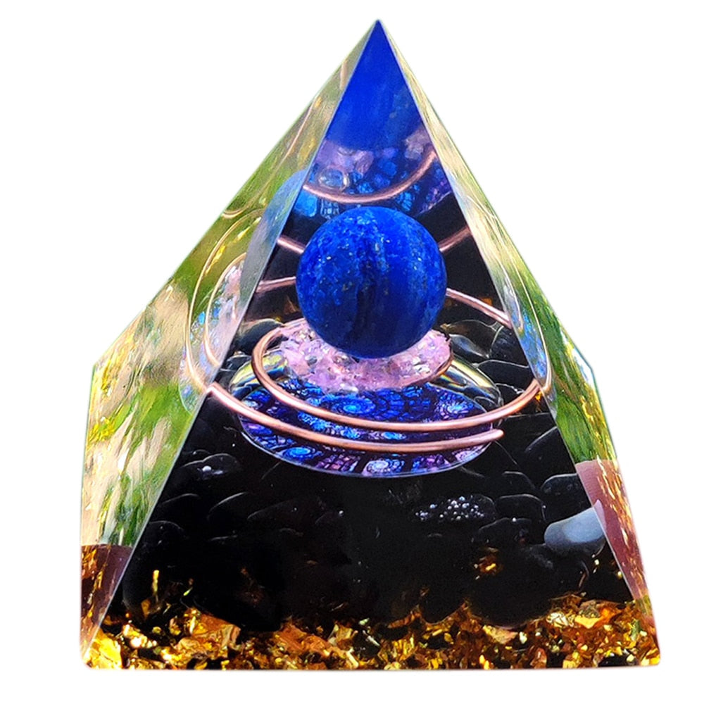 Pyramid Meditation Crystal Crushed Stone