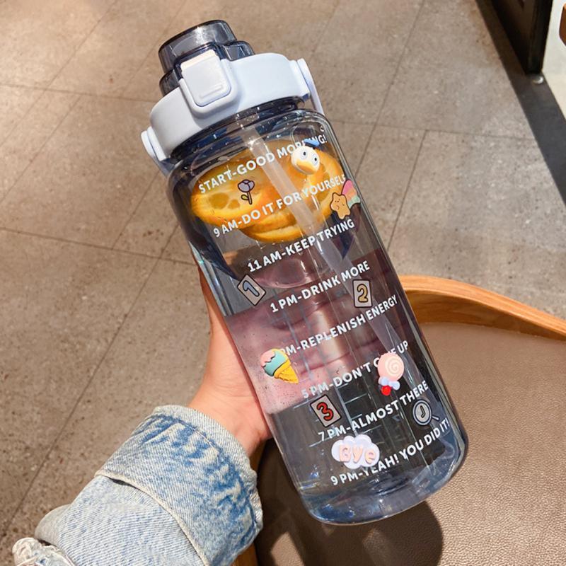 2L Large Capacity  Water Bottle