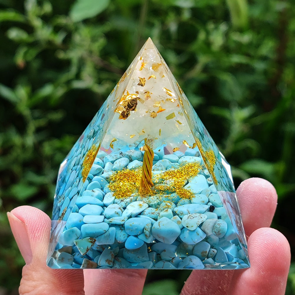 Orgonite Pyramid Crystal Stone