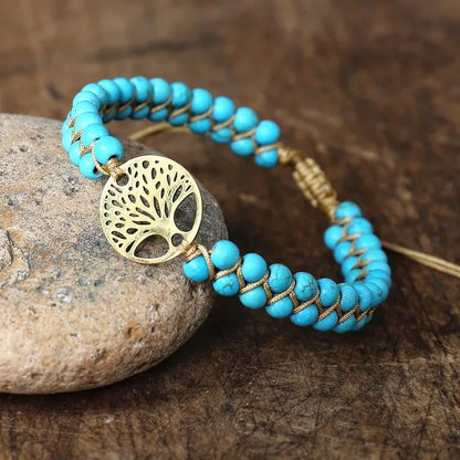 Handmade Natural African Stone Bracelet