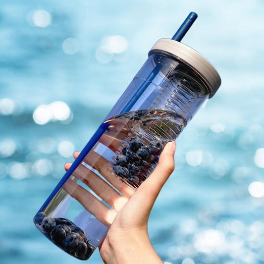 700 ML Portable Fruit Infusing Water Bottle