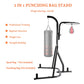 Standing Adjustable Boxing Stand w/ 3 Plate Pegs