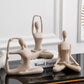 Abstract Art Yoga Pose Figurines