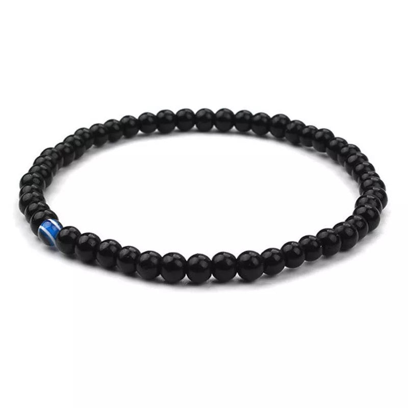 Black Natural Stone Bracelet