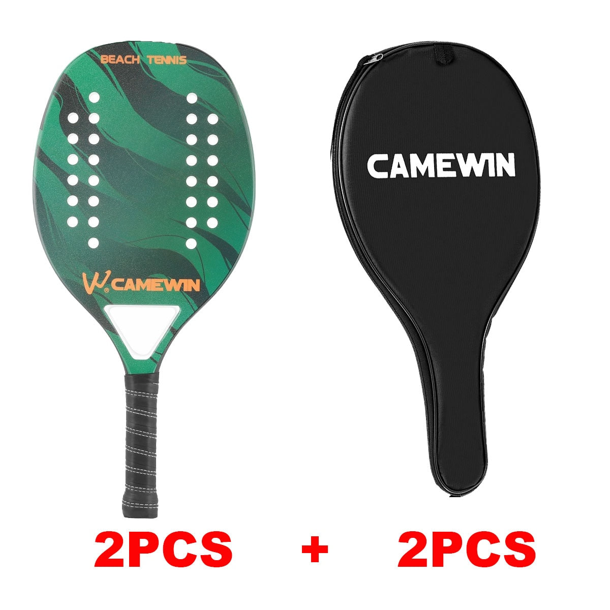 2PCS  Beach Tennis Racket