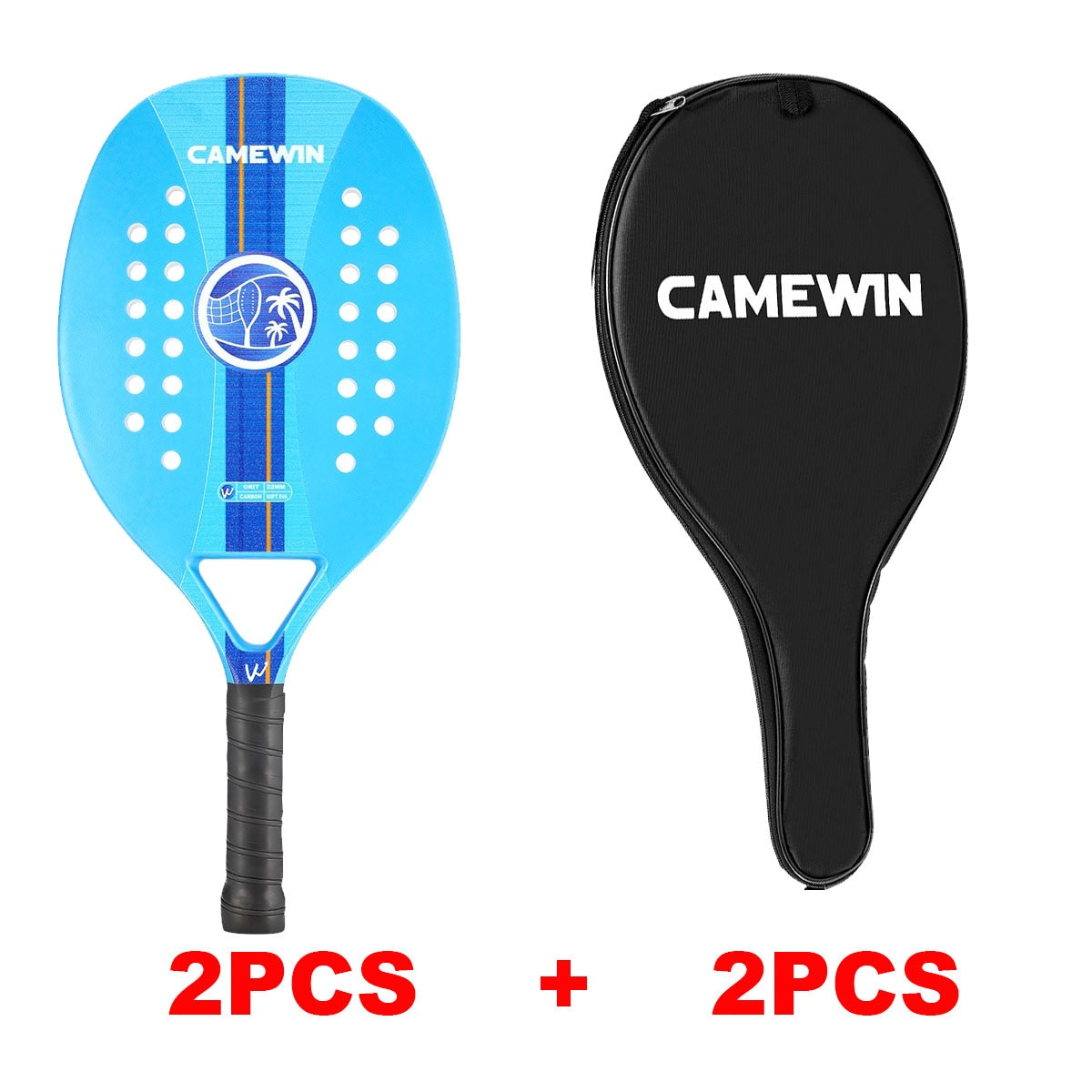 2PCS  Beach Tennis Racket