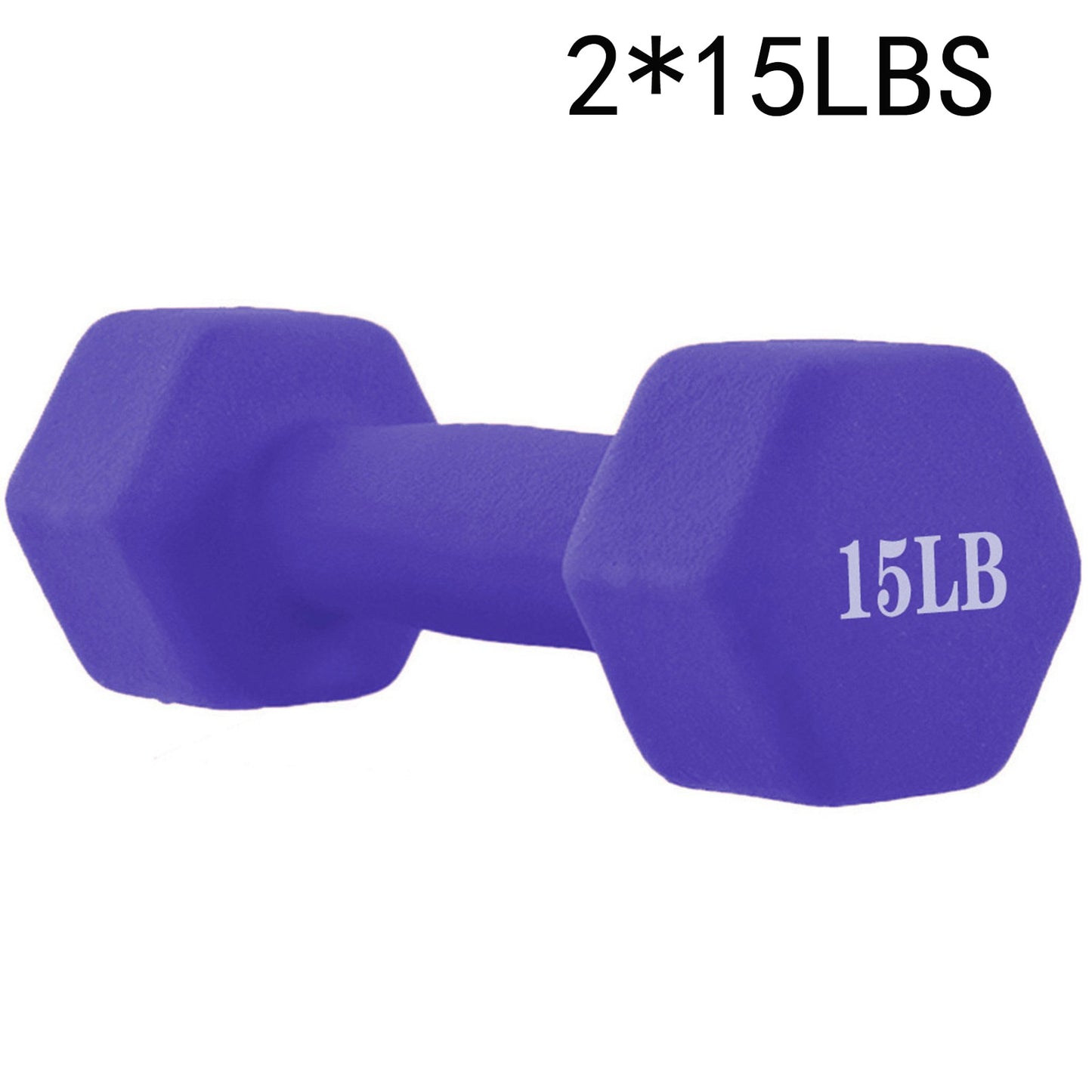 Pack 2 Small Dumb-bell Set 6-15 LB