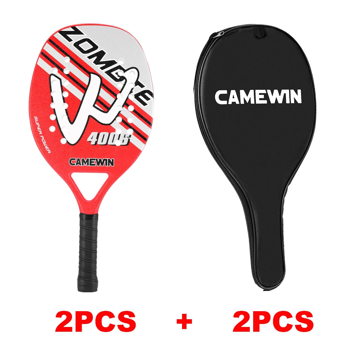 2PCS  Beach Tennis Racket