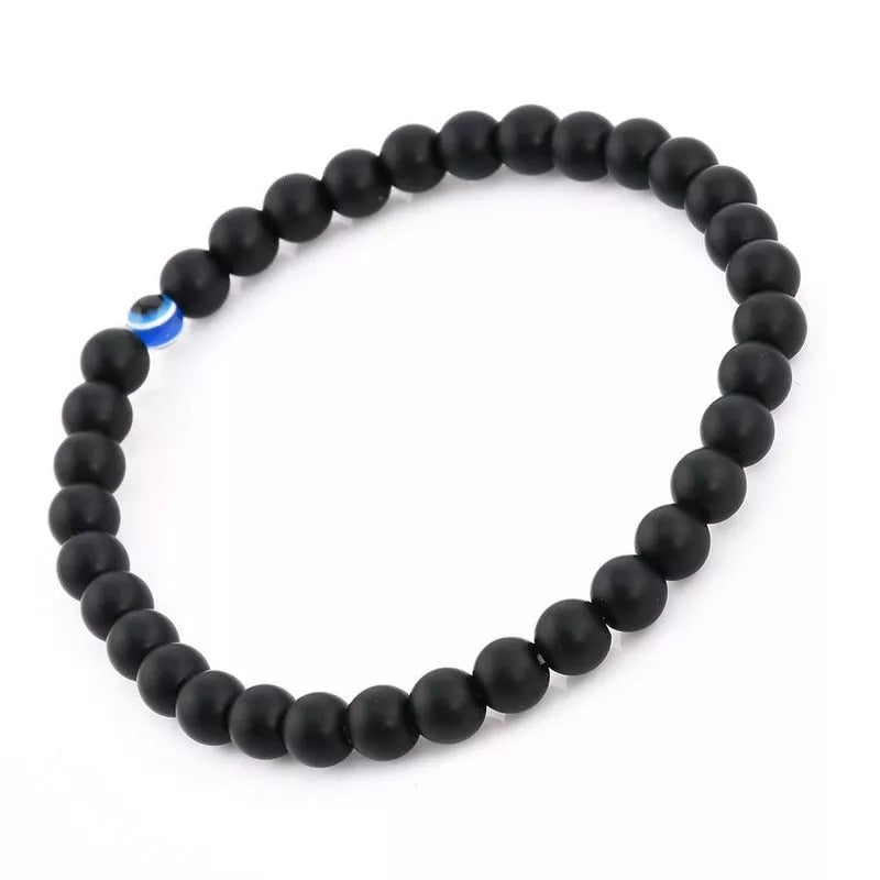 Black Natural Stone Bracelet