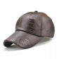 Men's  Leather Baseball Cap