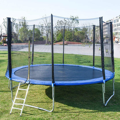 Foldable 12 FT Trampoline w/Ladder