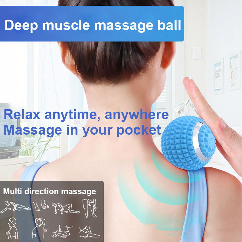 Silicone Vibrating Massage Ball