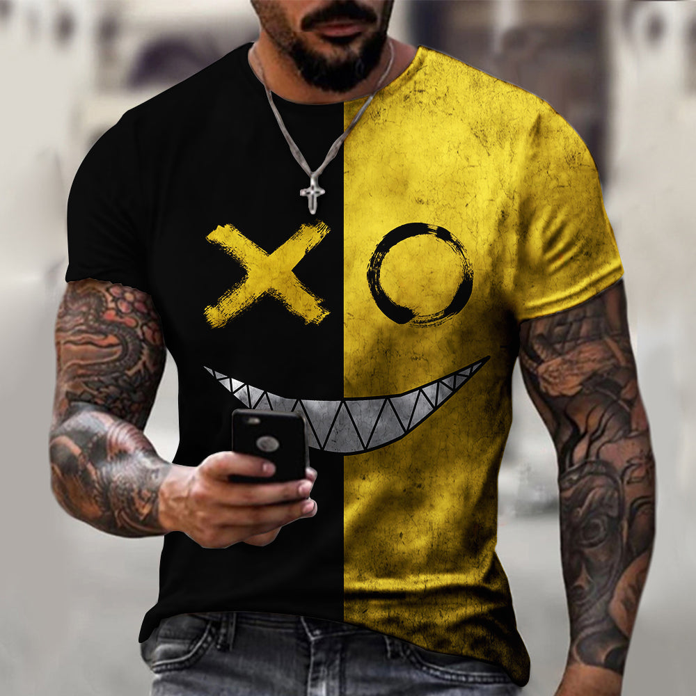 Men's Pattern Printed T-Shirt