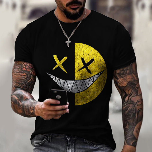 Men's Pattern Printed T-Shirt