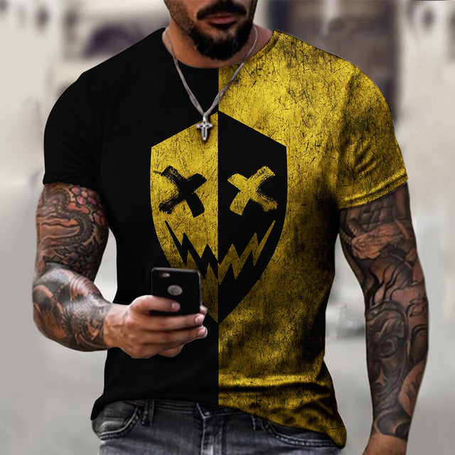 Men's Pattern Printed T-Shirt