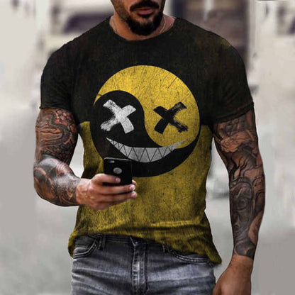 Men's Pattern Printed T-Shirt