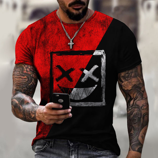 Men's Pattern Printed T-Shirt