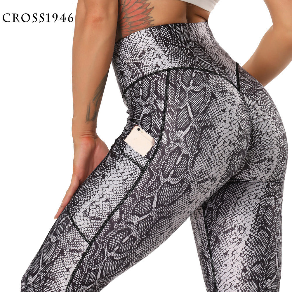 Fashion Print Yoga Pants